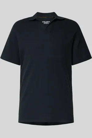 Blend Slim Fit Poloshirt mit Strukturmuster in , Größe 3XL