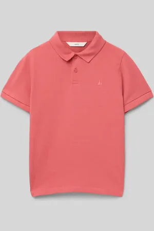 MANGO Regular Fit Poloshirt mit Logo-Stitching in , Größe 128