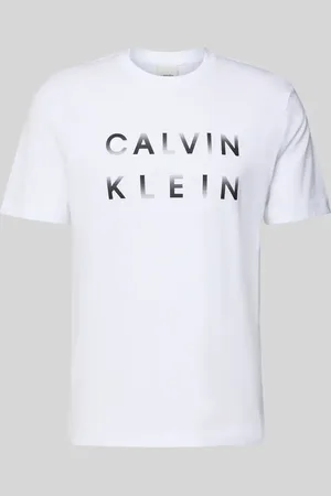 Calvin Klein T-Shirt mit Label-Print in , Größe L