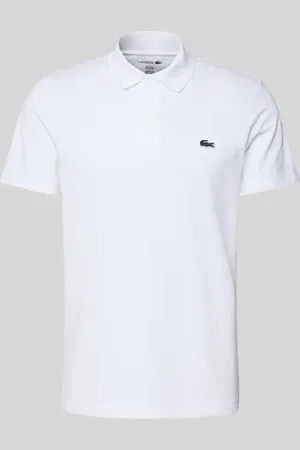 Lacoste Regular Fit Poloshirt mit Label-Badge in , Größe L