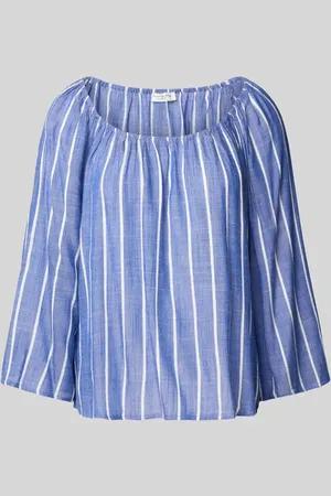 Christian Berg Relaxed Fit Bluse mit Rundhalsausschnitt in , Größe 34