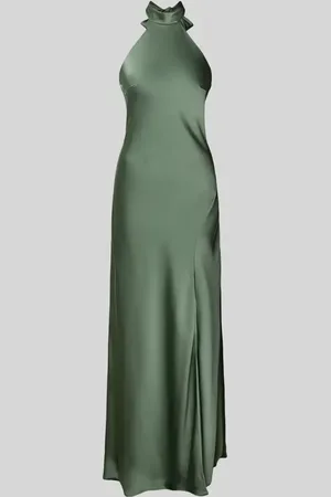 Mascara Abendkleid mit Neckholder zum Binden in , Größe 32