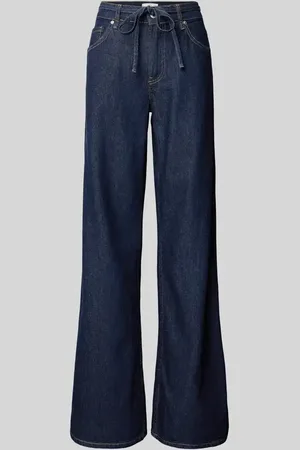 MANGO Jeans mit Bindegürtel Modell 