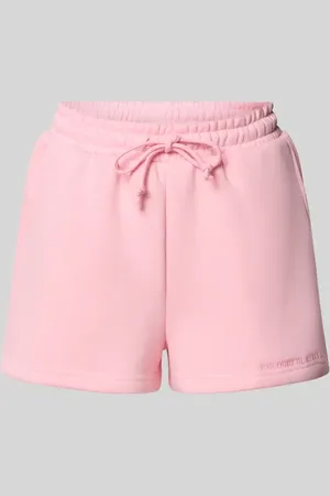 Colourful rebel Regular Fit Sweatshorts mit Label-Stitching in , Größe L