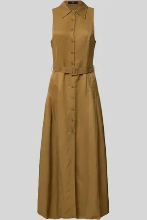 MANGO Maxikleid mit Taillengürtel Modell 