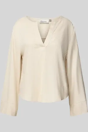 My Essential Wardrobe Blusenshirt mit V-Ausschnitt Modell 