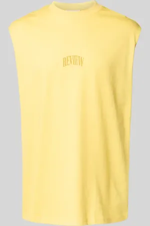 Review Tanktop mit Label-Print in , Größe L