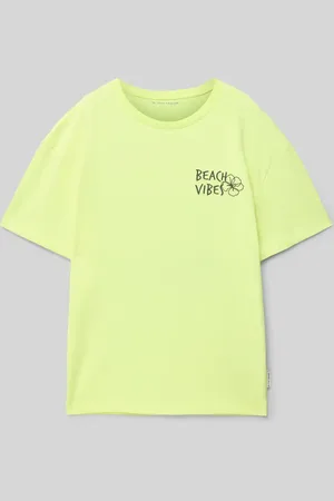 TOM TAILOR Oversized T-Shirt aus Baumwoll-Mix in , Größe 152