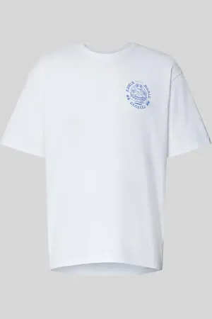 Edwin T-Shirt mit Label-Print Modell 