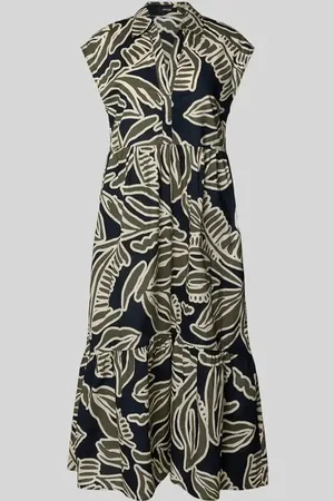 Opus Midikleid mit V-Ausschnitt Modell 