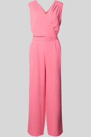 Comma, Jumpsuit in Wickel-Optik in , Größe 34