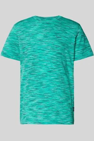 TOM TAILOR Regular Fit T-Shirt aus reiner Baumwolle in , Größe L