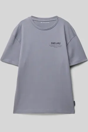 TOM TAILOR Oversized T-Shirt aus reiner Baumwolle in , Größe 152