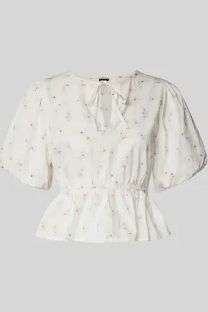 Gina Tricot Bluse mit Puffärmeln in , Größe L