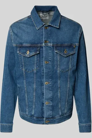 Pepe Jeans Regular Fit Jeansjacke mit Knopfleiste in , Größe L