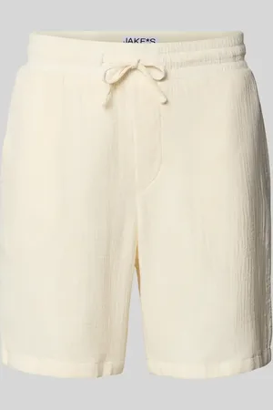 Jake*s Regular Fit Shorts mit elastischem Bund in , Größe L