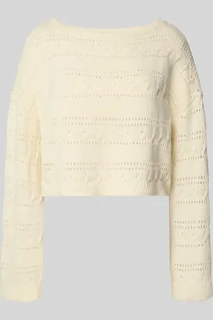 Noisy May Strickpullover mit Lochmuster Modell 