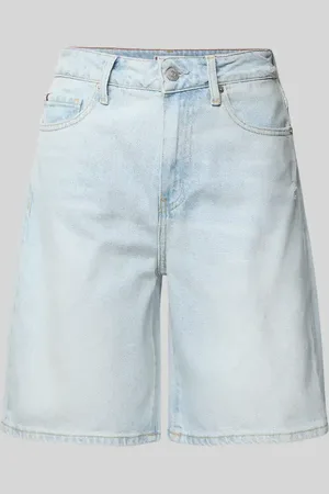 Tommy Hilfiger Relaxed Fit Jeansshorts aus Baumwoll-Lyocell-Mix in , Größe 27