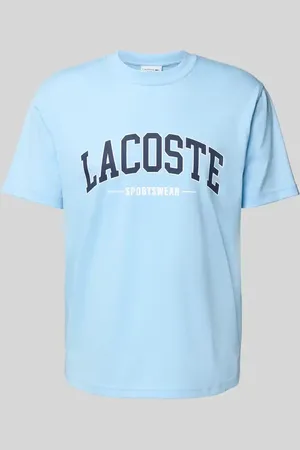 Lacoste T-Shirt mit Label-Print in , Größe L