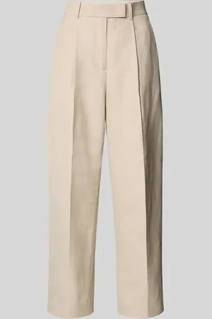 Tommy Hilfiger Tapered Stoffhose mit Leinenanteil in , Größe 34