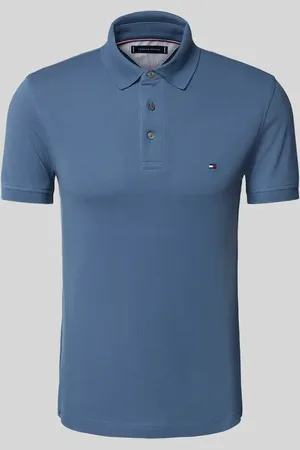 Tommy Hilfiger Slim Fit Poloshirt aus Baumwoll-Elasthan-Mix in , Größe L