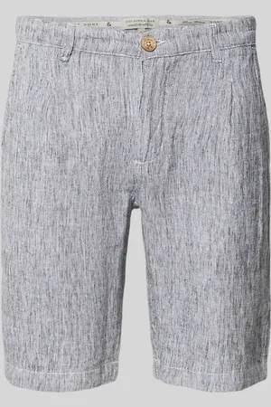 Colours & Sons Regular Fit Leinenshorts mit Gesäßtaschen in , Größe L