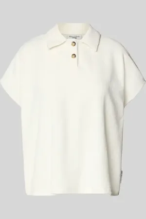Marc O’ Polo T-Shirt mit Umlegekragen in , Größe L