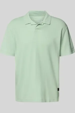 TOM TAILOR Relaxed Fit Poloshirt aus Baumwoll-Mix in , Größe L