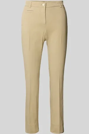 Cambio Skinny Fit Stoffhose mit Bügelfalten Modell 