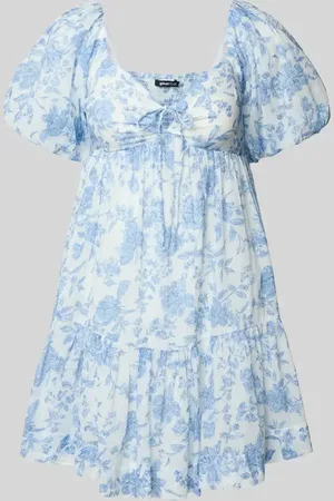 Gina Tricot Minikleid mit Puffärmeln in , Größe L