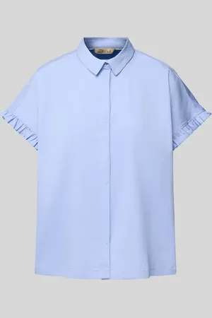 Smith and Soul Regular Fit Bluse mit Kappärmeln in , Größe L