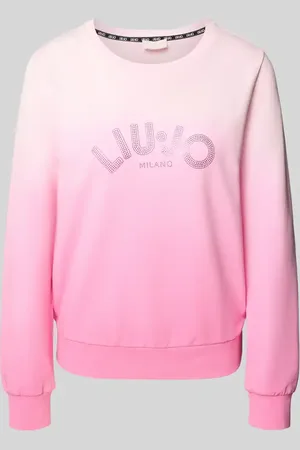 Liu Jo Sweatshirt mit Strasssteinbesatz in , Größe L