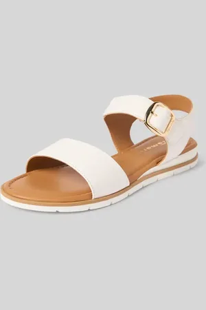 Tamaris Sandalette aus Leder mit Klettverschluss in , Größe 36