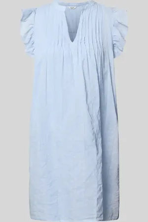mbyM Knielanges Kleid mit gelegten Falten Modell 