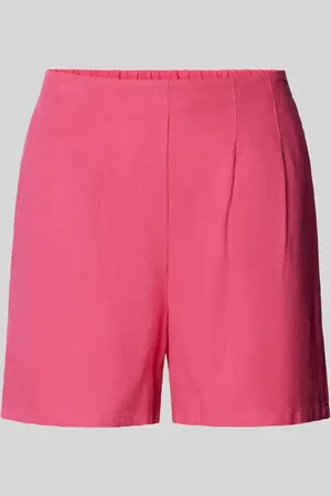 VERO MODA High Waist Shorts aus Viskose-Leinen-Mix in , Größe M