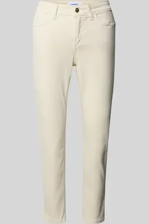 Cambio Slim Fit Jeans mit verkürztem Schnitt Modell 