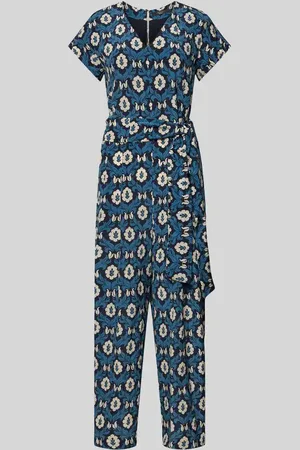 Max Mara Seidenjumpsuit mit Bindegürtel Modell 
