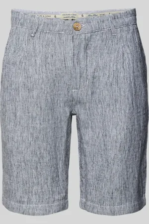 Colours & Sons Regular Fit Leinenshorts mit Gesäßtaschen in , Größe L
