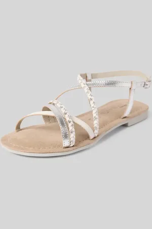 Tamaris Ledersandalette mit schmalen Riemen in , Größe 36