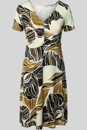 TOM TAILOR Tailliertes Freizeitkleid aus Viskose-Mix in , Größe 34