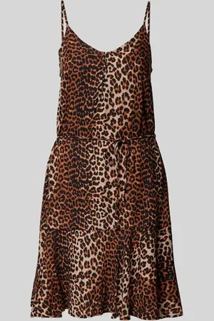 Pieces® Tailliertes Minikleid mit Taillenband Modell 