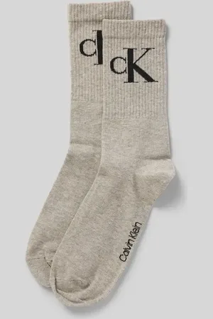 Calvin Klein Socken mit Label-Print im 2er-Pack in , Größe 35-38
