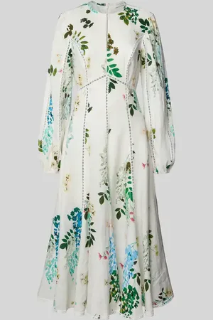 Ted Baker Leinenkleid mit Häkelspitze Modell 