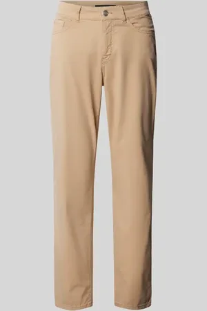 Marc Cain Slim Fit Hose in unifarbenem Design Modell 
