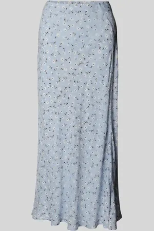Pieces® Ausgestellter Midi-Rock mit Allover-Muster Modell 