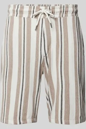 Lindbergh Relaxed Fit Shorts mit Strukturmuster Modell 