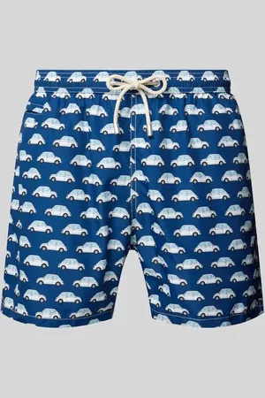 MC2 SAINT BARTH Relaxed Fit Badeshorts mit Paspeltasche in , Größe L