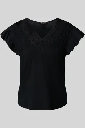 Ralph Lauren T-Shirt mit Volantärmel in , Größe L