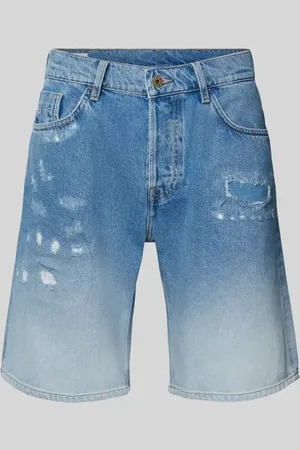 Pepe Jeans Loose Fit Jeansshorts im Destroyed-Look in , Größe 30