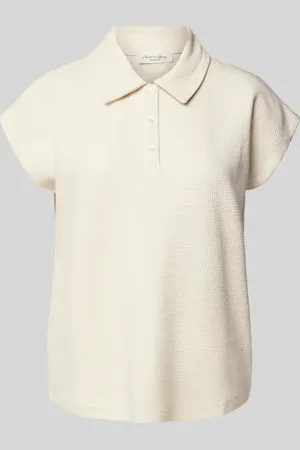 Christian Berg Regular Fit Poloshirt mit Knopfleiste und Kappärmeln in , Größe L